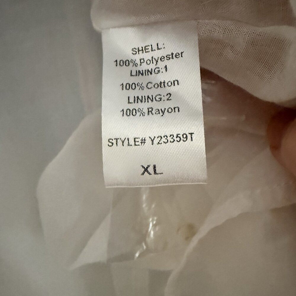 Tuckernuck Pomander Place Juliette Dress XL Embroidered Preppy Coastal Classic - Picture 14 of 16